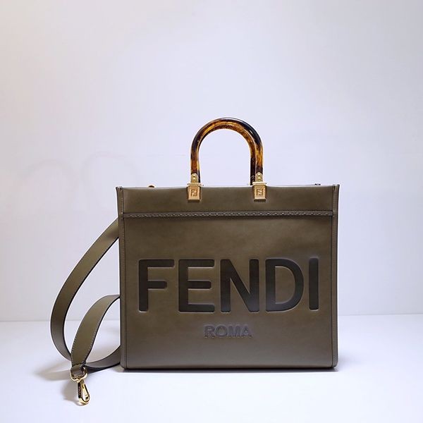 ブティック♪フェンディ サンシャイン ロゴ ショッピング トートバッグ 偽物 feq90916