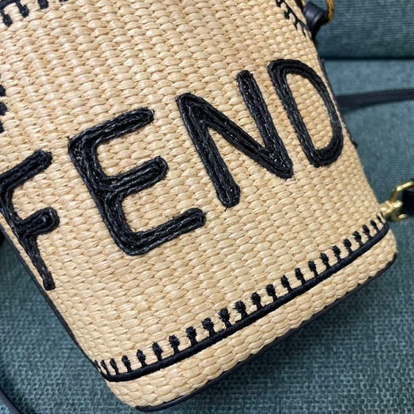 高品質 フェンディ ラフィアミニバッグ 偽物 fer03887激安送料無料