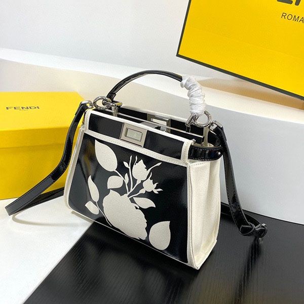 ブランドデザイン フェンディ PEEKABOO 偽物 ピーカブー アイコニック ミニ feu76725代引きを販売