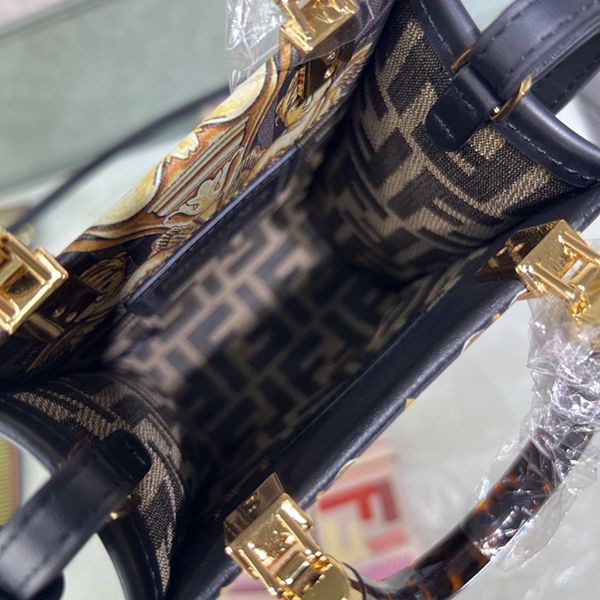 フェンディ サンシャインショッパースモールフェンダーチェFFミニ few14981最高級