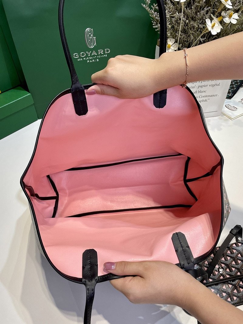 春もの新作 ゴヤール 偽物 ∞∞ サンルイ GMブラックトートバッグ Goo80241最高級