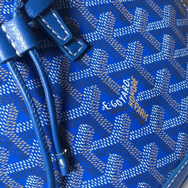 ゴヤール アルパン Mini ブルー バックパック 偽物 Gou15359人気