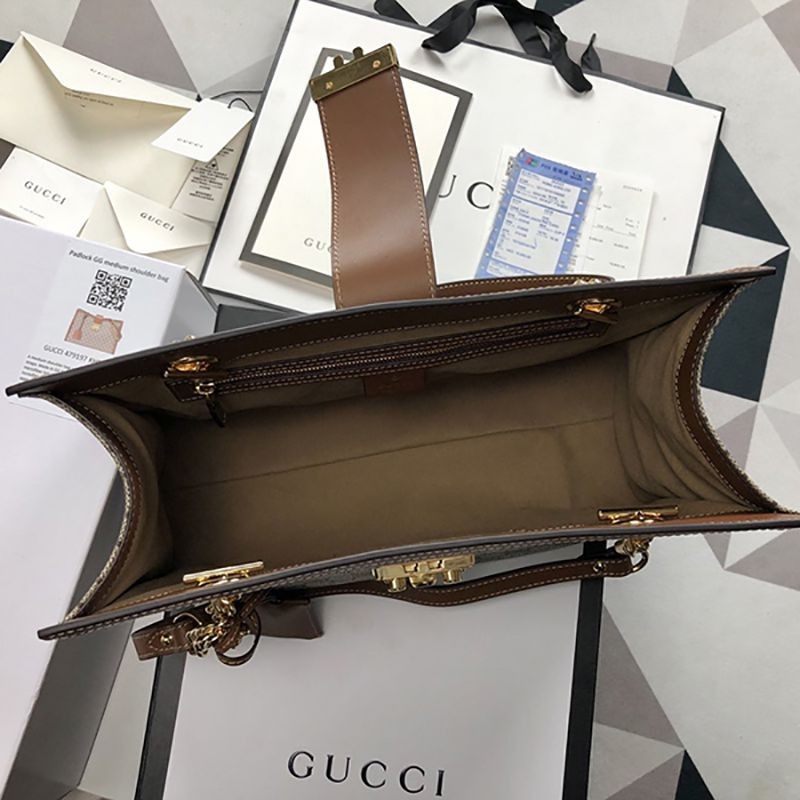 グッチ★パドロック GG ミディアム ショルダーバッグ 偽物 479197 KHNKG 8534N級品