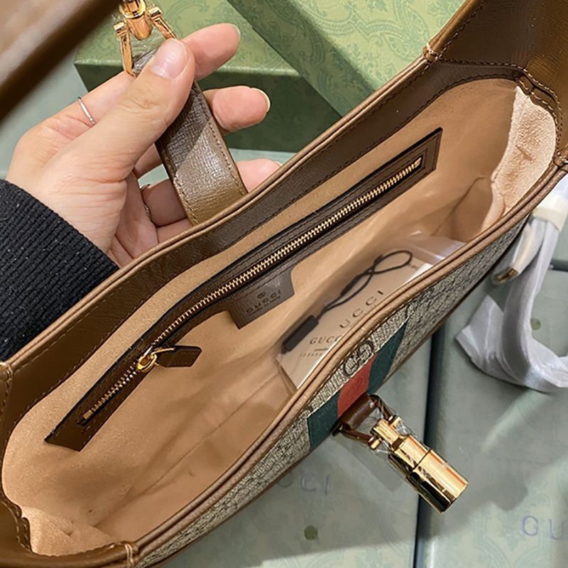 グッチ☆ジャッキー 1961スモール ホーボーバッグコピー 636706 HUHHG 8565N級品