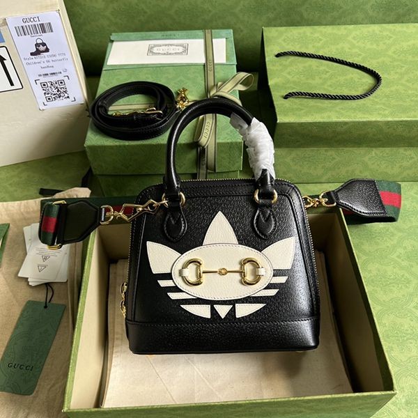 話題コラボ アディダス×グッチ コピー ホースビット1955 ミニバッグ 677212U3ZDG8726 677212U3ZDG8726