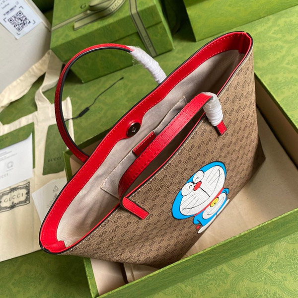 一目惚れ♪ 超レア【グッチ】ドラえもん x グッチ トートバッグ guh12603最高級
