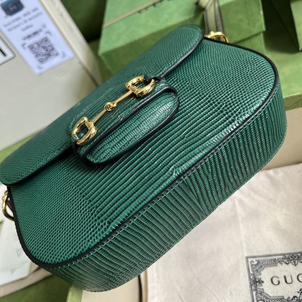 大人気!!新色 グッチ  ホースビット 1955 GG ミニバッグ ショルダーバッグ 偽物 2色 guh77069高い品質