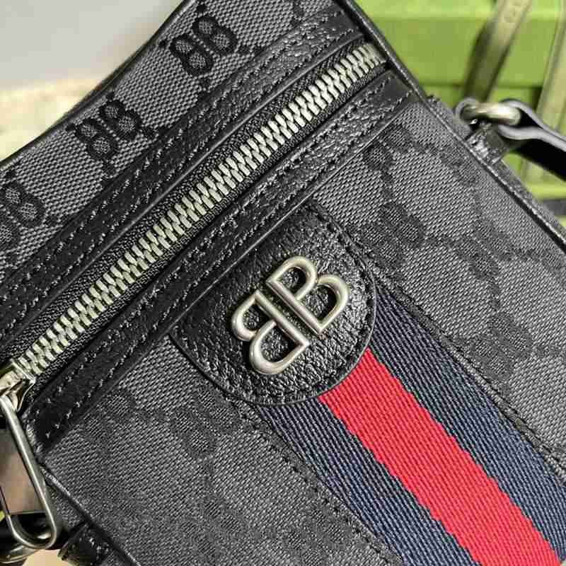 ☆超人気☆グッチ バレンシアガ ザ ハッカー キャンバス コピー ショルダージップバッグ gul20607最高級