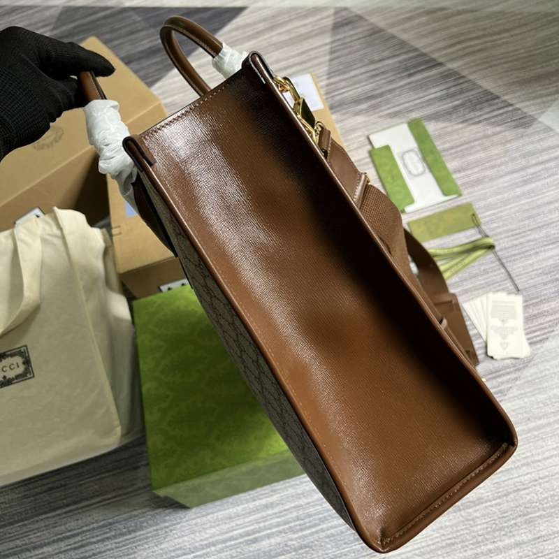 一目惚れ♪グッチ インターロッキングG コピー ミディアム トートバッグ guo21000高い品質