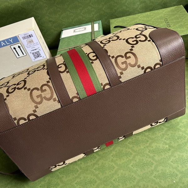 n級品 おすすめ グッチ ジャンボ GG ラージ ダッフルバッグ gup83628激安送料無料