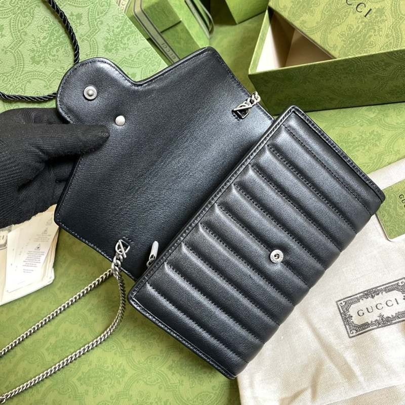 超希少！グッチ GGマーモントマテラセミニバッグ 偽物 guq74963最高級
