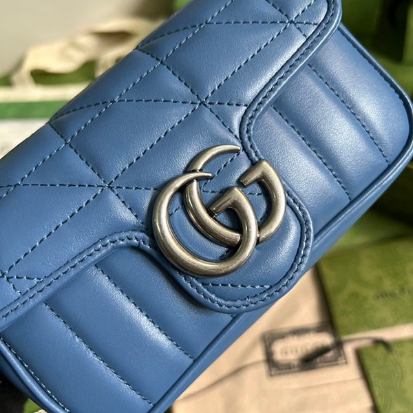ブランドグッチ コピー GGマーモント スモール ショルダーバッグ guq97386人気