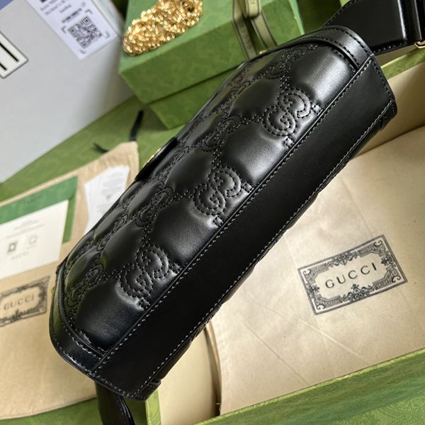 可愛いグッチ GG キルティングレザー ショルダーバッグ コピー guu83306通販