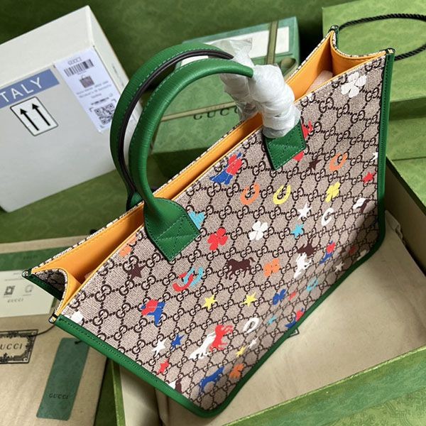 ブティック♪グッチ チルドレン ロゴトートバッグ コピー guw08743最高級