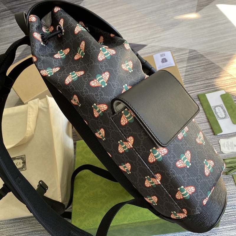 【日本未発売】グッチ ビー（ハチ）付き バックパック スーパーコピー guz80734激安送料無料