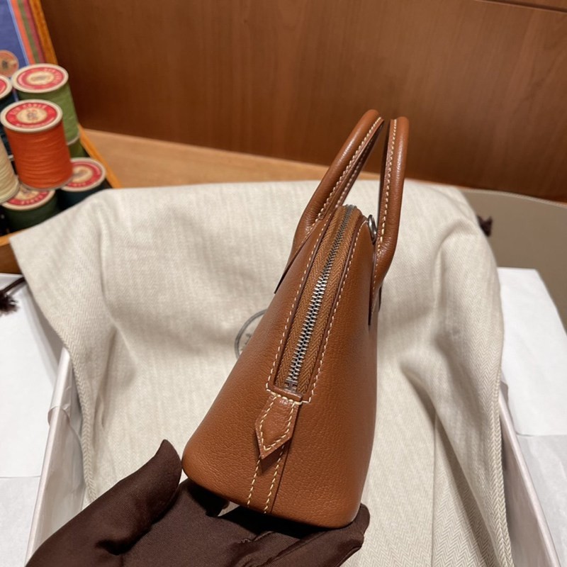 21-22AW エルメス ボリード18 偽物 エトープ シルバー金具 era31060高い品質