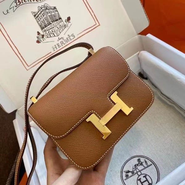 激安価格！エルメス コンスタンス14 偽物 ゴールド/シルバー金具 era59872通販