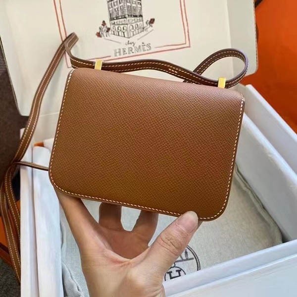 激安価格！エルメス コンスタンス14 偽物 ゴールド/シルバー金具 era59872激安送料無料