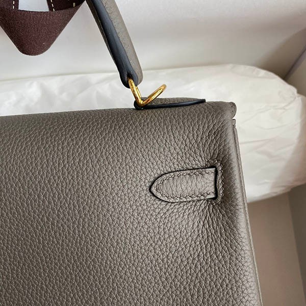 稀少 エルメス ケリー コピー 25cm 内縫い タッチ ゴールド金具 era81165高い品質