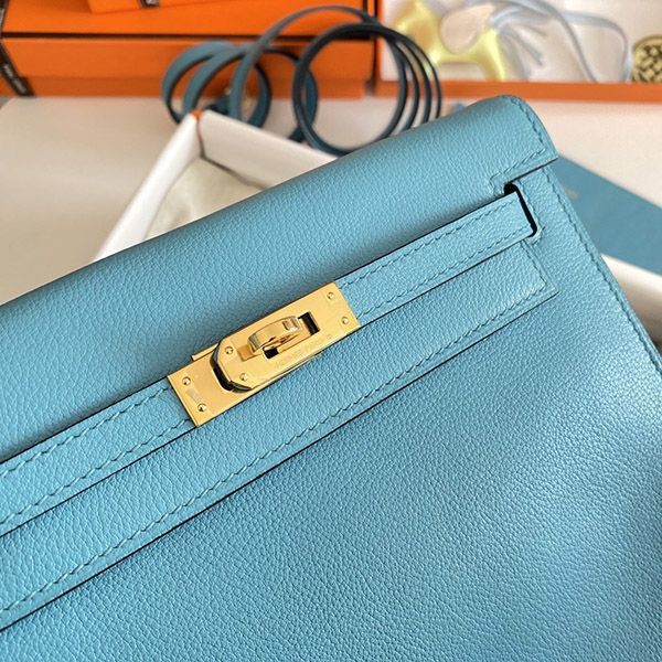 希少色エルメス ケリーダンス コピー 22cm 内縫 ゴールド金具 ere26187激安送料無料