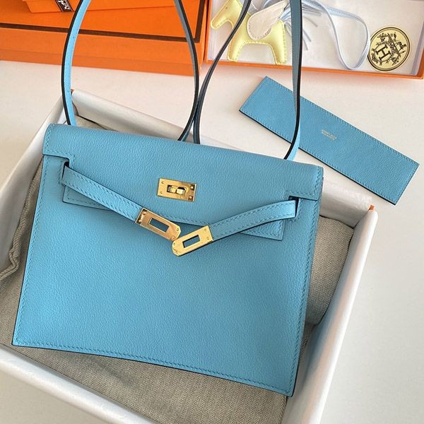希少色エルメス ケリーダンス コピー 22cm 内縫 ゴールド金具 ere26187N級品