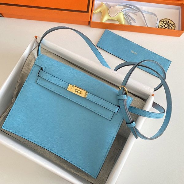 希少色エルメス ケリーダンス コピー 22cm 内縫 ゴールド金具 ere26187代引きを販売