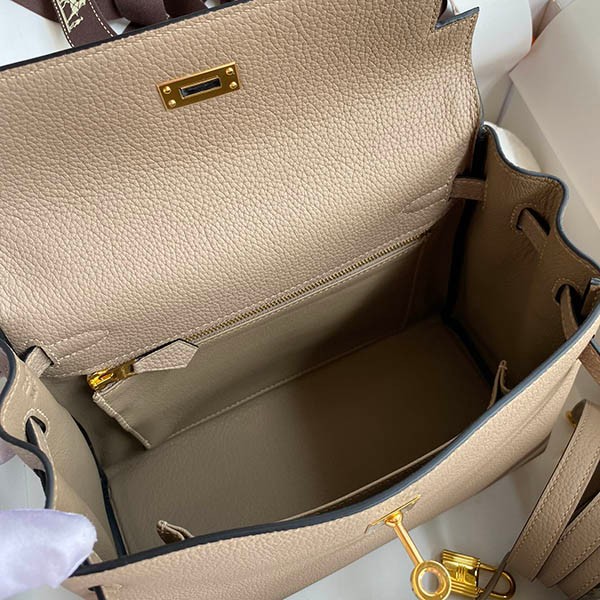 売上総額１位！エルメス ケリー 偽物 25cm 内縫い タッチ ゴールド金具 erf81213代引きを販売