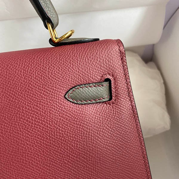 エルメス 偽物 ケリー 25cm 外縫い エプソン ゴールド金具 eri22679高い品質