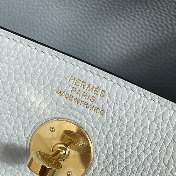 エルメス リンディ26 Lindy 偽物 シルバー トリヨンクレマンス erl18025代引きを販売