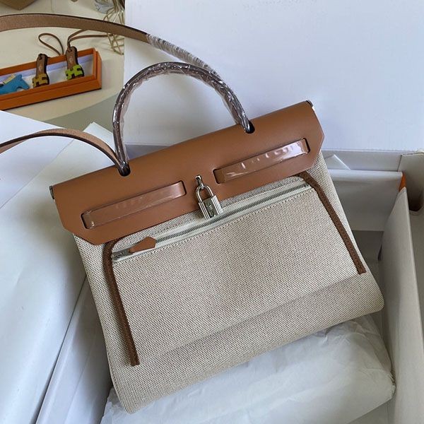 定番 エルメス エールバッグ Herbag Zip 31 PMサイズトートバッグ  偽物 erl66952通販
