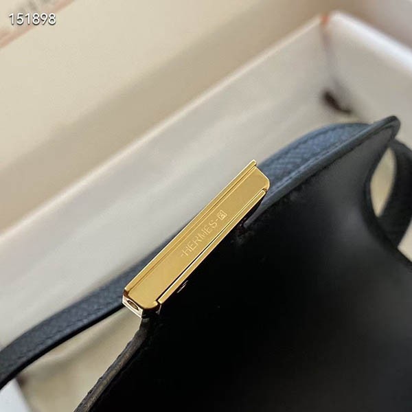 入手困難 エルメス コンスタンス14 コピー ゴールド/シルバー金具 erm83866代引きを販売