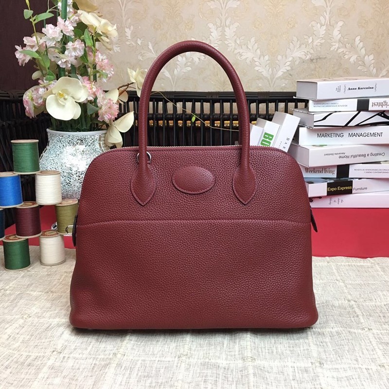 定番 エルメス ボリード31 コピー エトープ シルバー金具 ero80369