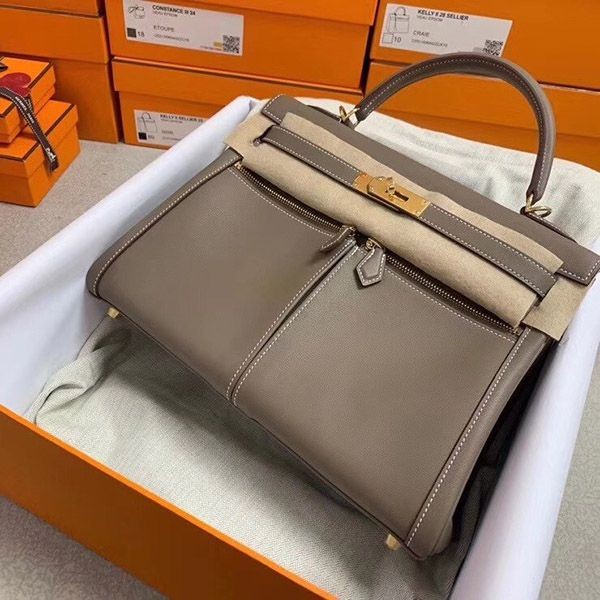21-22AWエルメス コピー ケリー 32cm 内縫トゴ ゴールド金具 erp07228通販