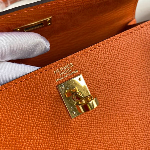 エルメス ケリー 偽物 25cm 外縫い エプソン ゴールド金具 erp76354N級品