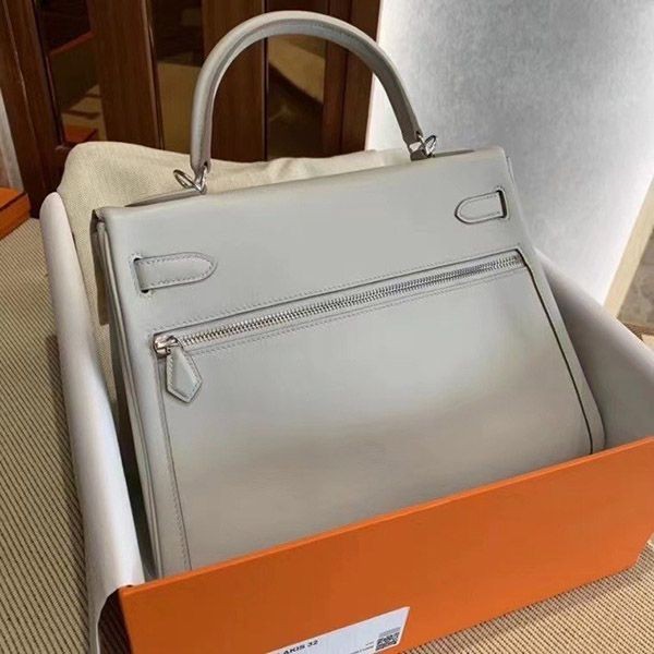 超希少！エルメス ケリー 偽物 32cm 内縫トゴ シルバー金具 erp94746通販