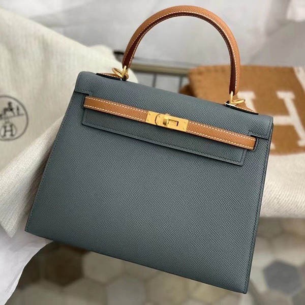 エルメス 偽物 ケリー 25cm 外縫い エプソン ゴールド金具 erq82475
