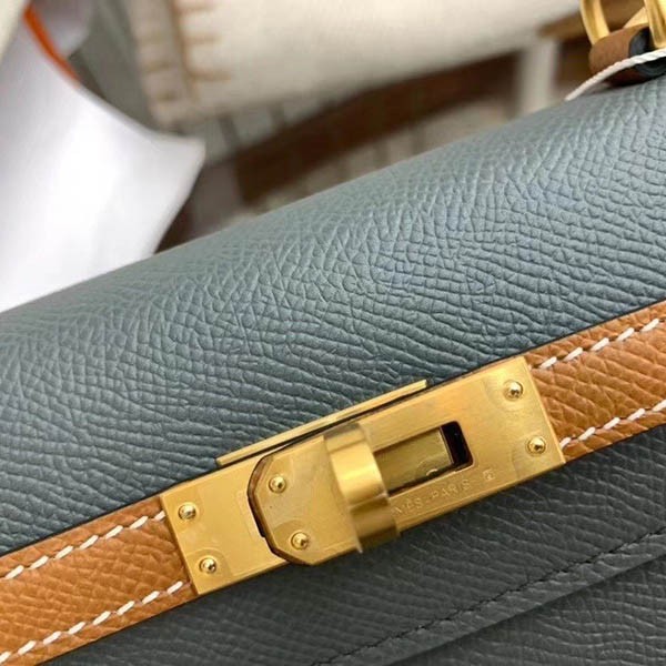 エルメス 偽物 ケリー 25cm 外縫い エプソン ゴールド金具 erq82475高い品質