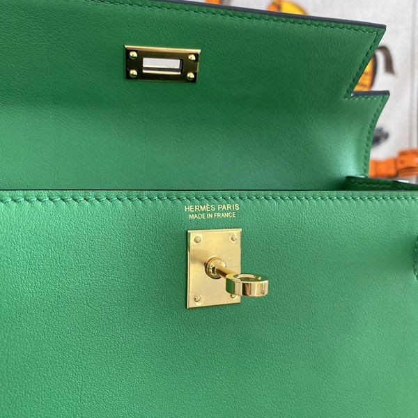 日本未入荷エルメス スーパーコピー ケリーダンス 22cm グリーン 内縫 2色金具 err32869100%安全に到着