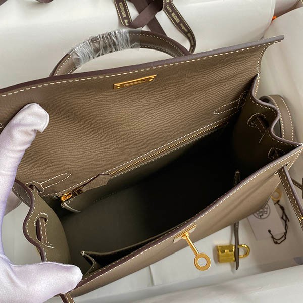 エルメス ケリー コピー 25cm 外縫い エプソン ゴールド金具 eru69745代引きを販売