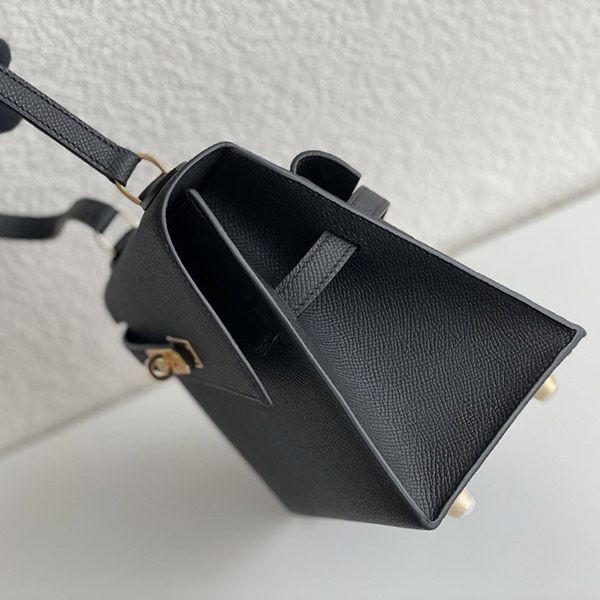 高級ブランドエルメス ケリー20 外縫い ブラック エプソン コピー erz38164高い品質