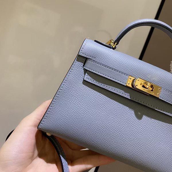 エルメス ケリーミニ2 カザック エプソン 偽物 シルバー金具 he19013通販