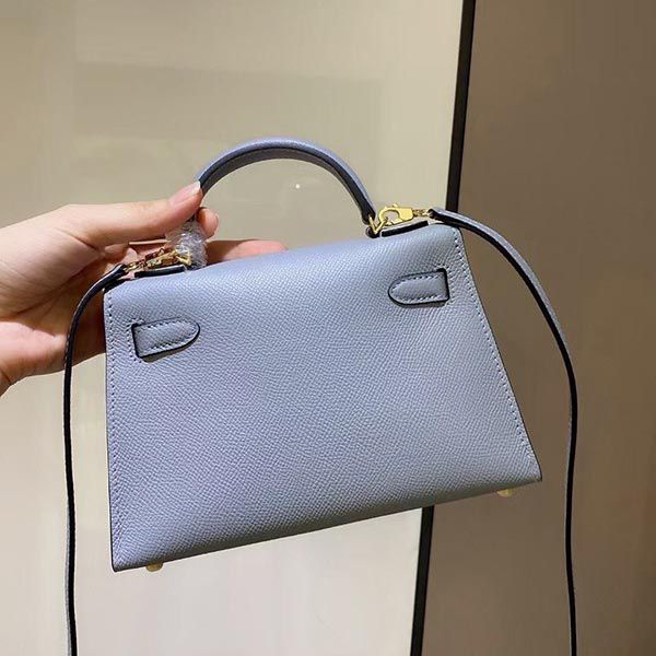 エルメス ケリーミニ2 カザック エプソン 偽物 シルバー金具 he19013高い品質