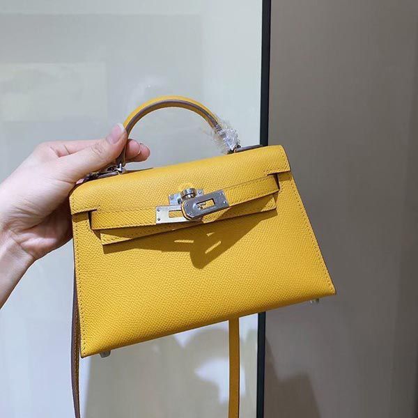 エルメス ケリーミニ2 カザック エプソン コピー シルバー金具 he19014N級品
