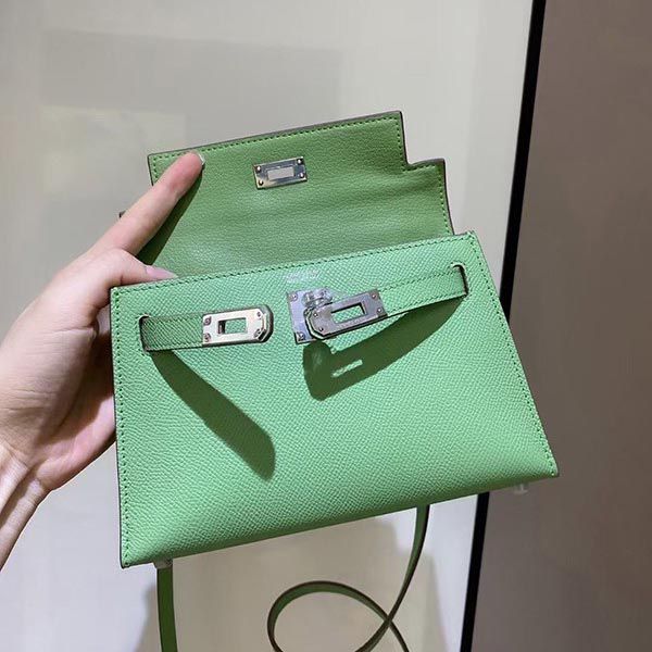 エルメス 偽物 ケリーミニ2 カザック エプソン シルバー金具he19016N級品