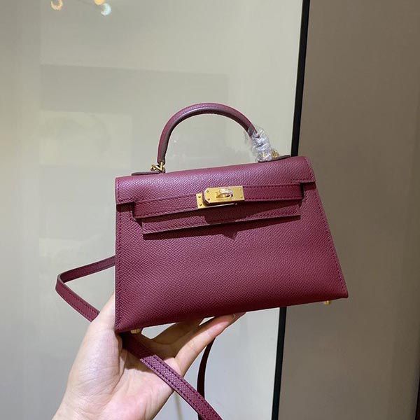 エルメス ケリーミニ2 カザック 偽物 エプソン シルバー金具he19018