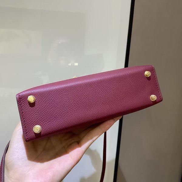 エルメス ケリーミニ2 カザック 偽物 エプソン シルバー金具he19018最高級