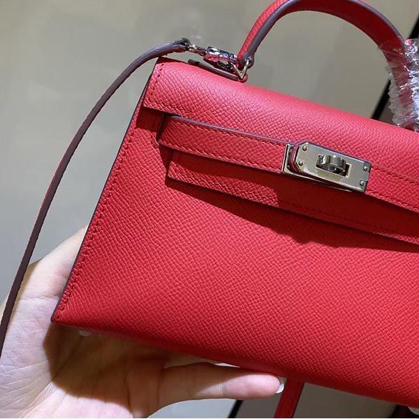 エルメス ケリーミニ2 カザック偽物 エプソン シルバー金具he1908通販