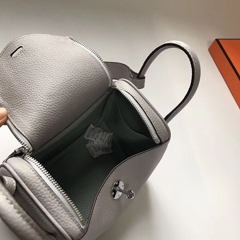 ☆超人気☆エルメス リンディ ミニ ヴェルソ偽物 スイフト シルバー金具he26038品質保証