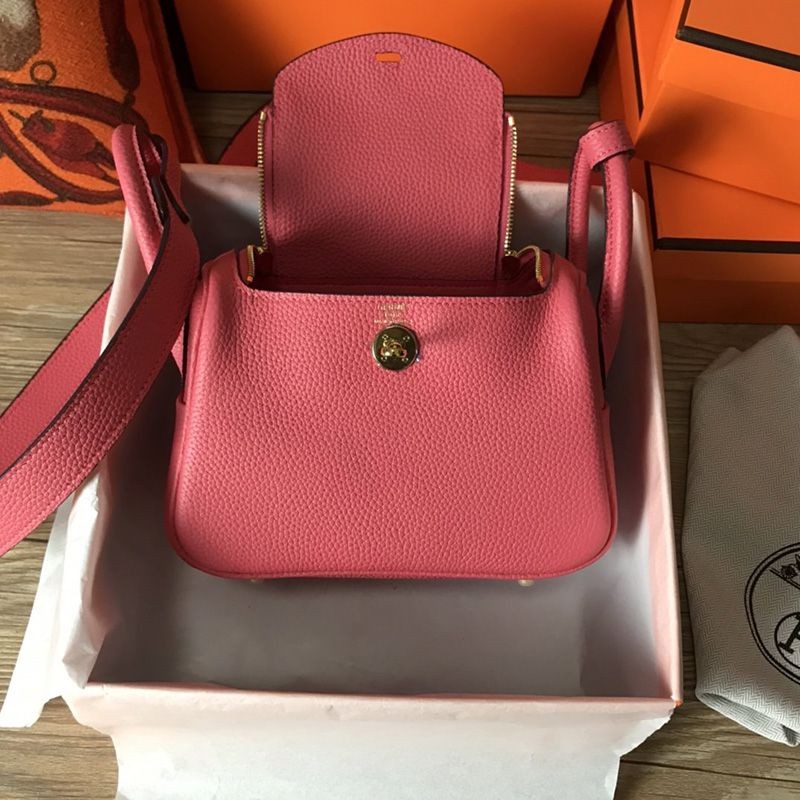 エルメス リンディ ミニ ヴェルソ偽物 スイフト シルバー金具he216074代引きを販売