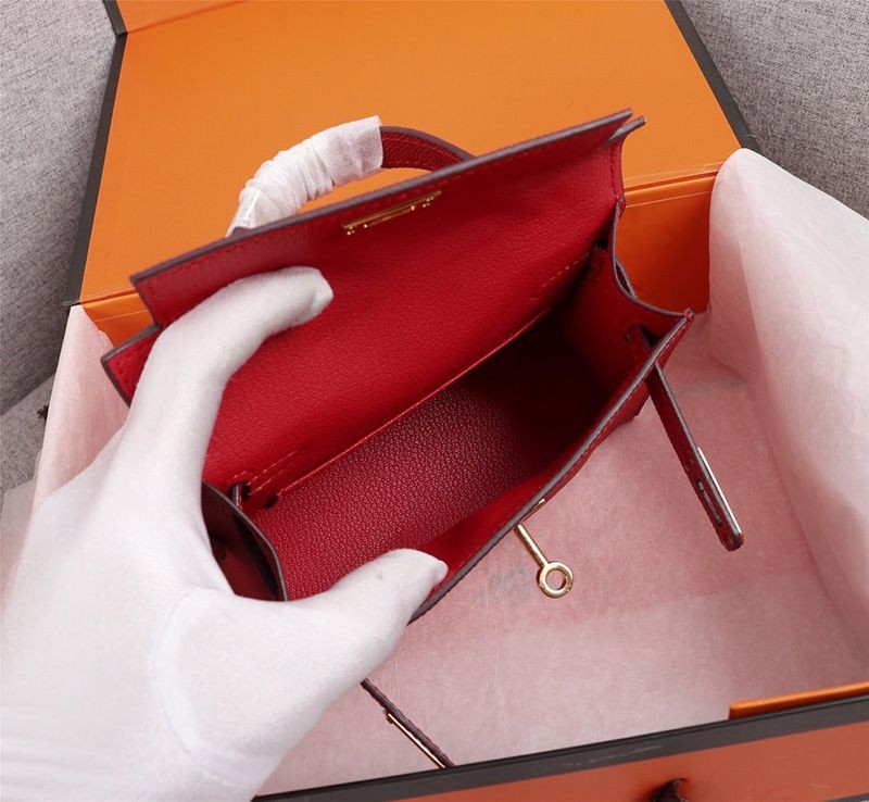 エルメス ☆超人気☆ ケリーミニ2 カザック偽物 エプソン ゴールド金具he26108N級品
